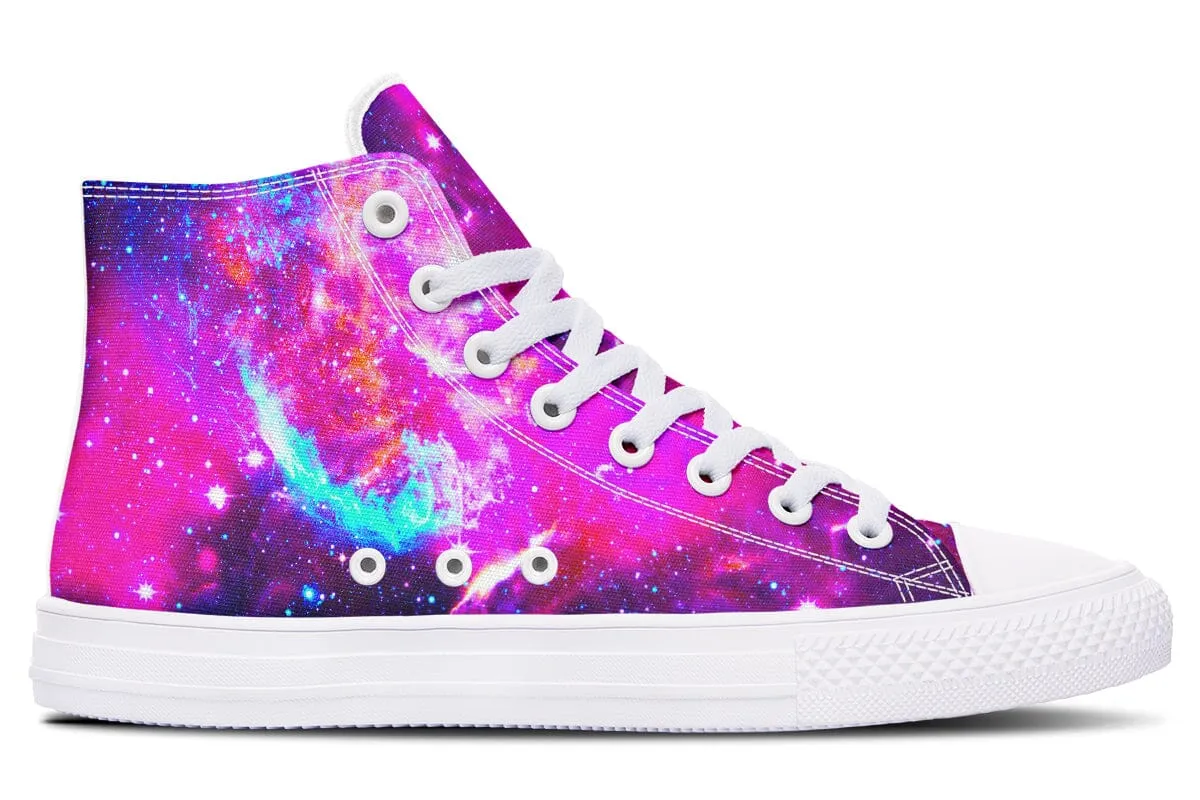 Galaxy High Top Shoes