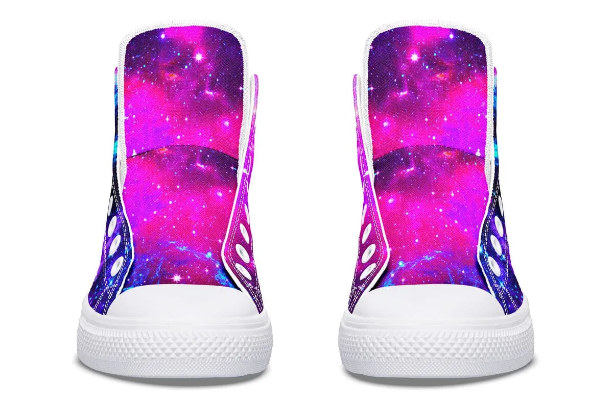 Galaxy High Top Shoes