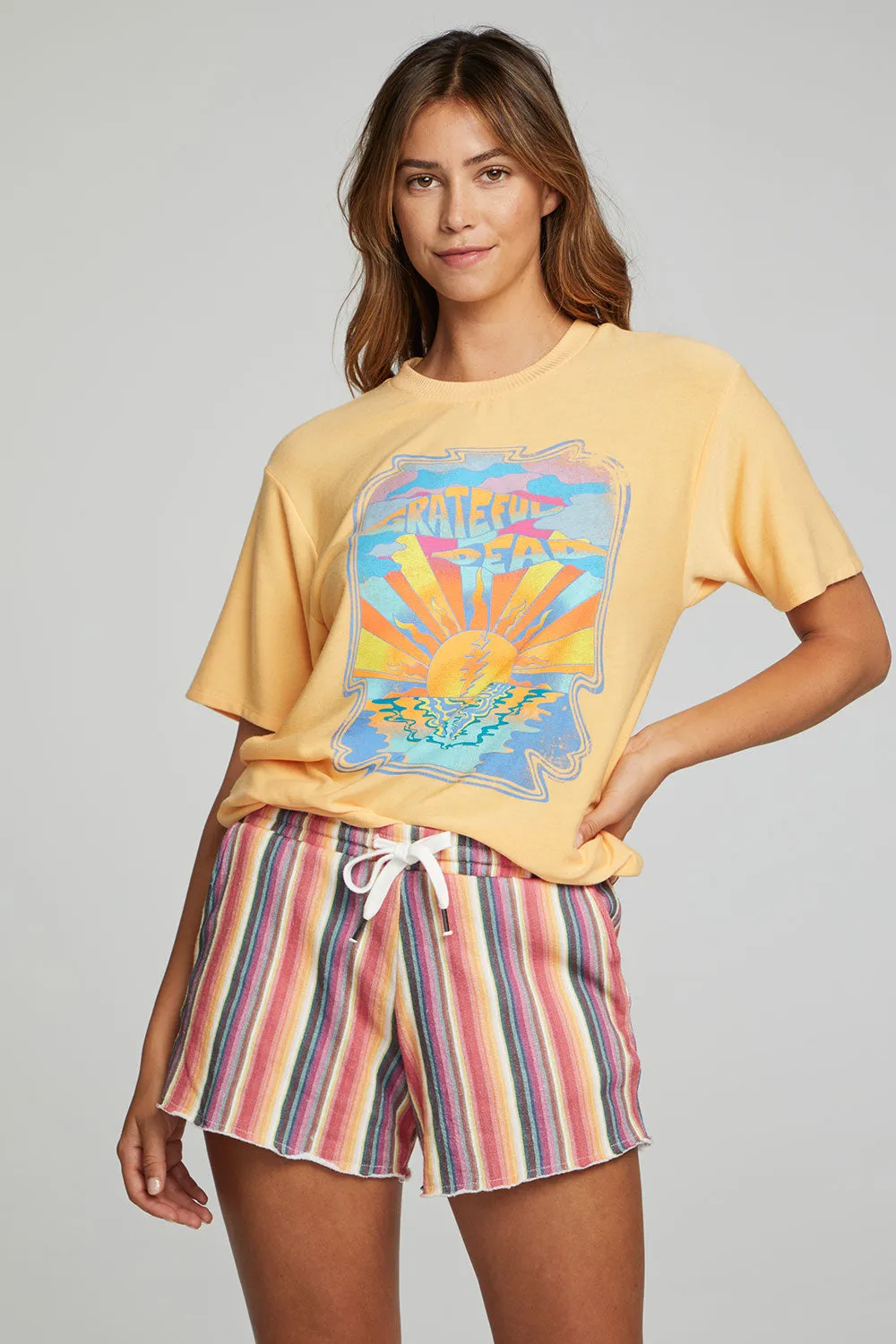 Grateful Dead Sunset Rays - Light Citron