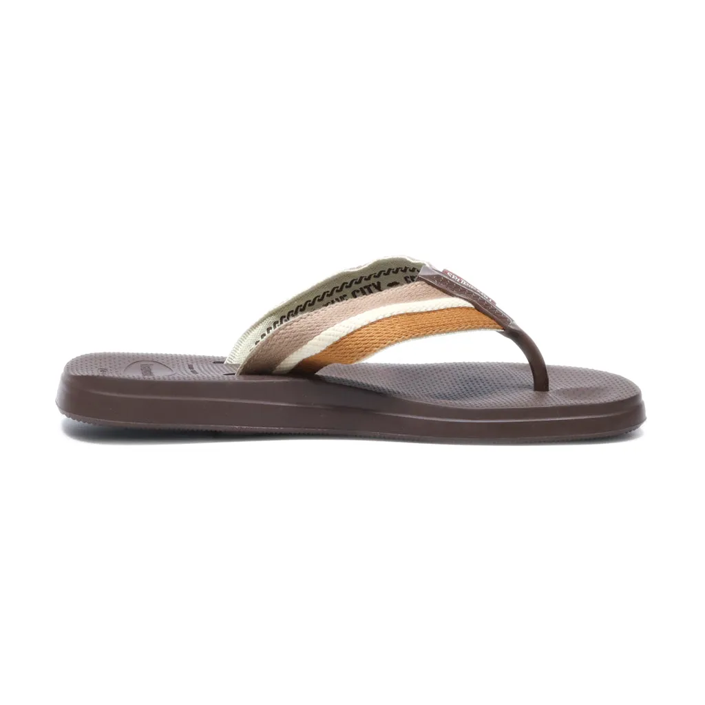 Havaianas Flip Flops Canvas Brown Colour For Men