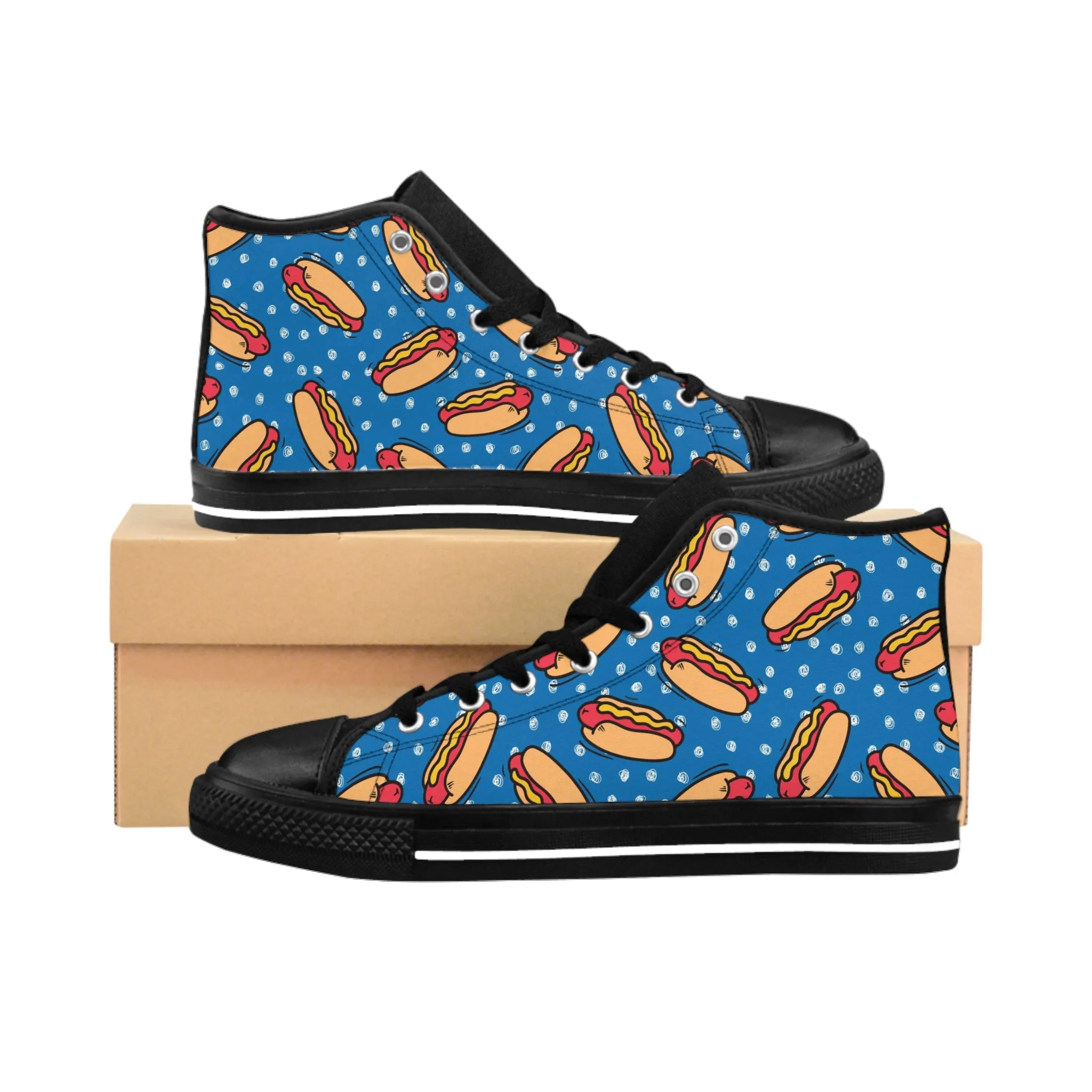 Hot Dogs Men's Classic Sneakers