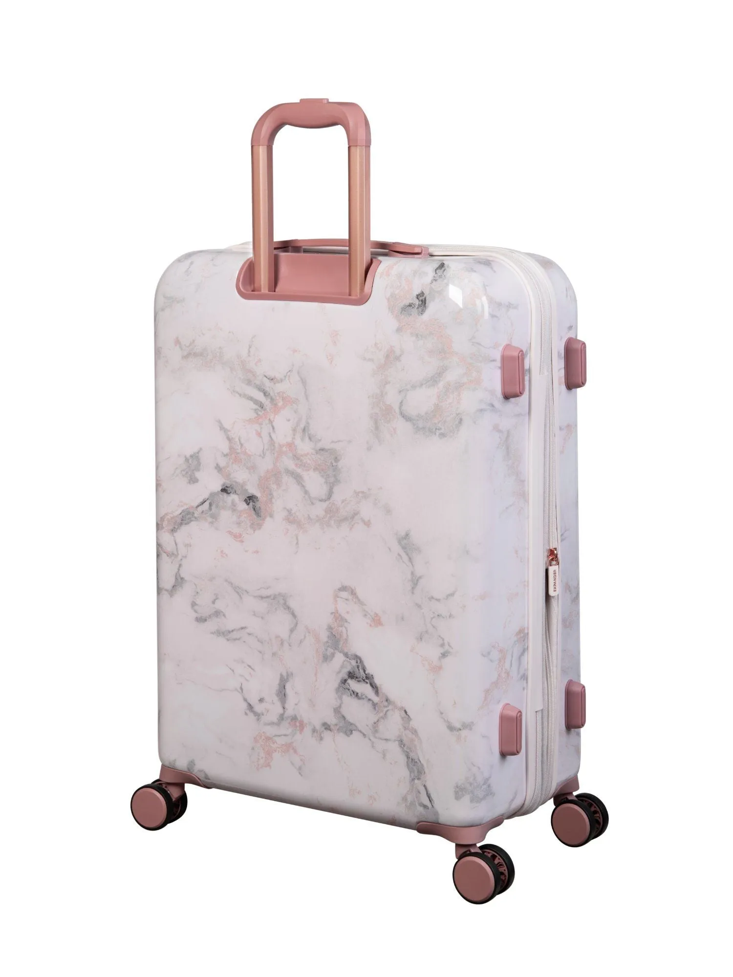 it luggage | Sheen-Marmo Rose |Marble Effect| Polycarbonate |Hardsided Suitcase | Medium Travel Bag | 8 Wheel Trolley -71cm