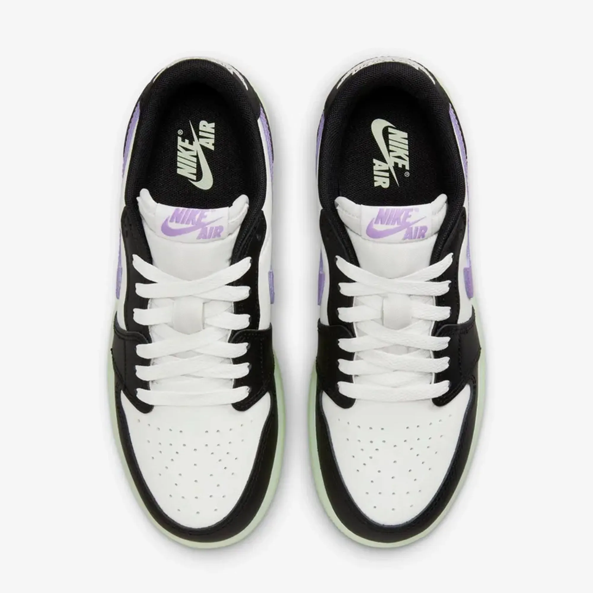 JORDAN | AIR JORDAN 1 LOW RETRO (GS) { BLACK RASPBERRY