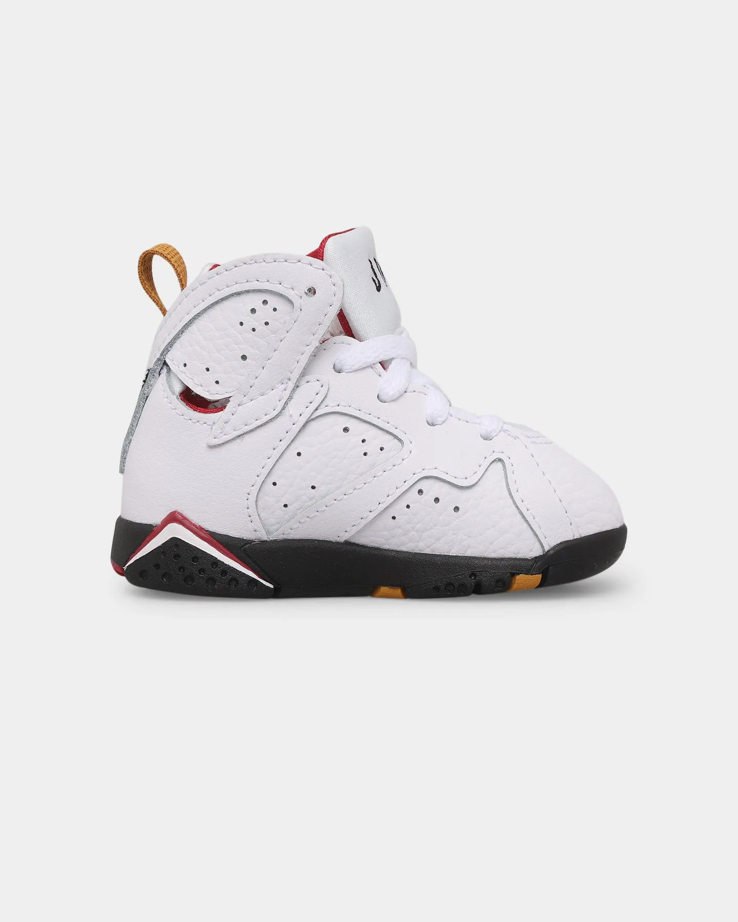 Jordan Infants' Jordan 7 Retro (TD) "Citrus" White/Black-Cardinal Red-Chutney