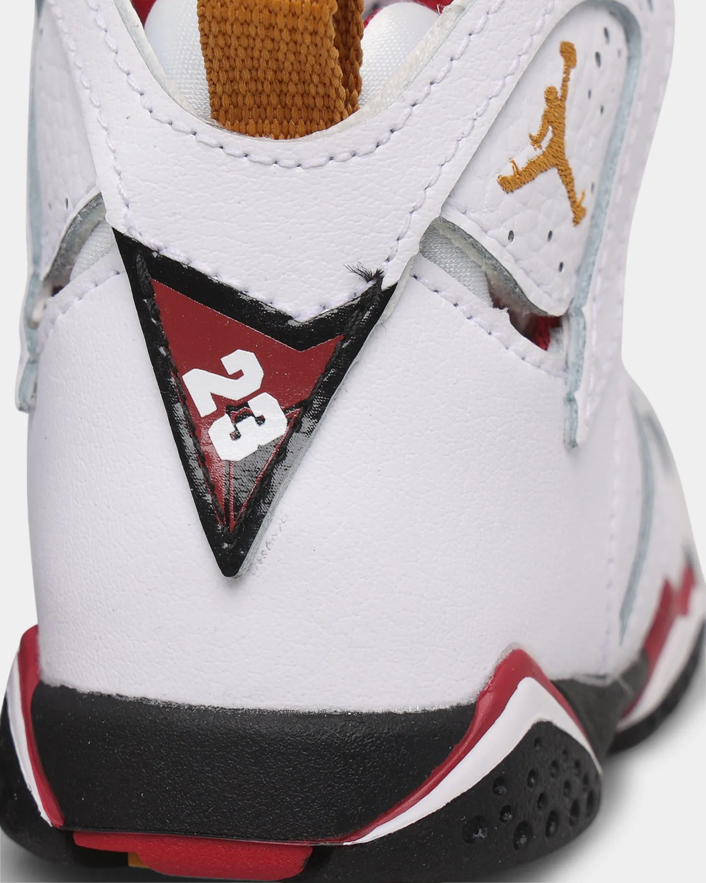 Jordan Infants' Jordan 7 Retro (TD) "Citrus" White/Black-Cardinal Red-Chutney