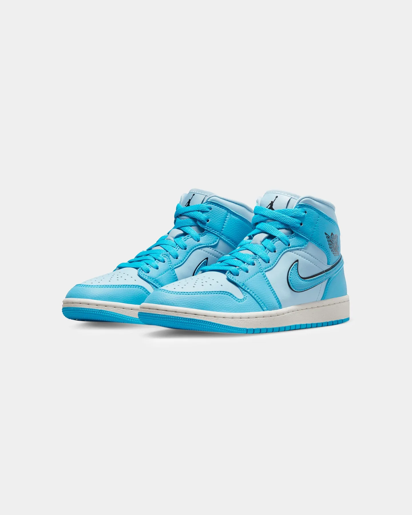 Jordan Women's Air Jordan 1 Mid SE Ice Blue/Dk Powder