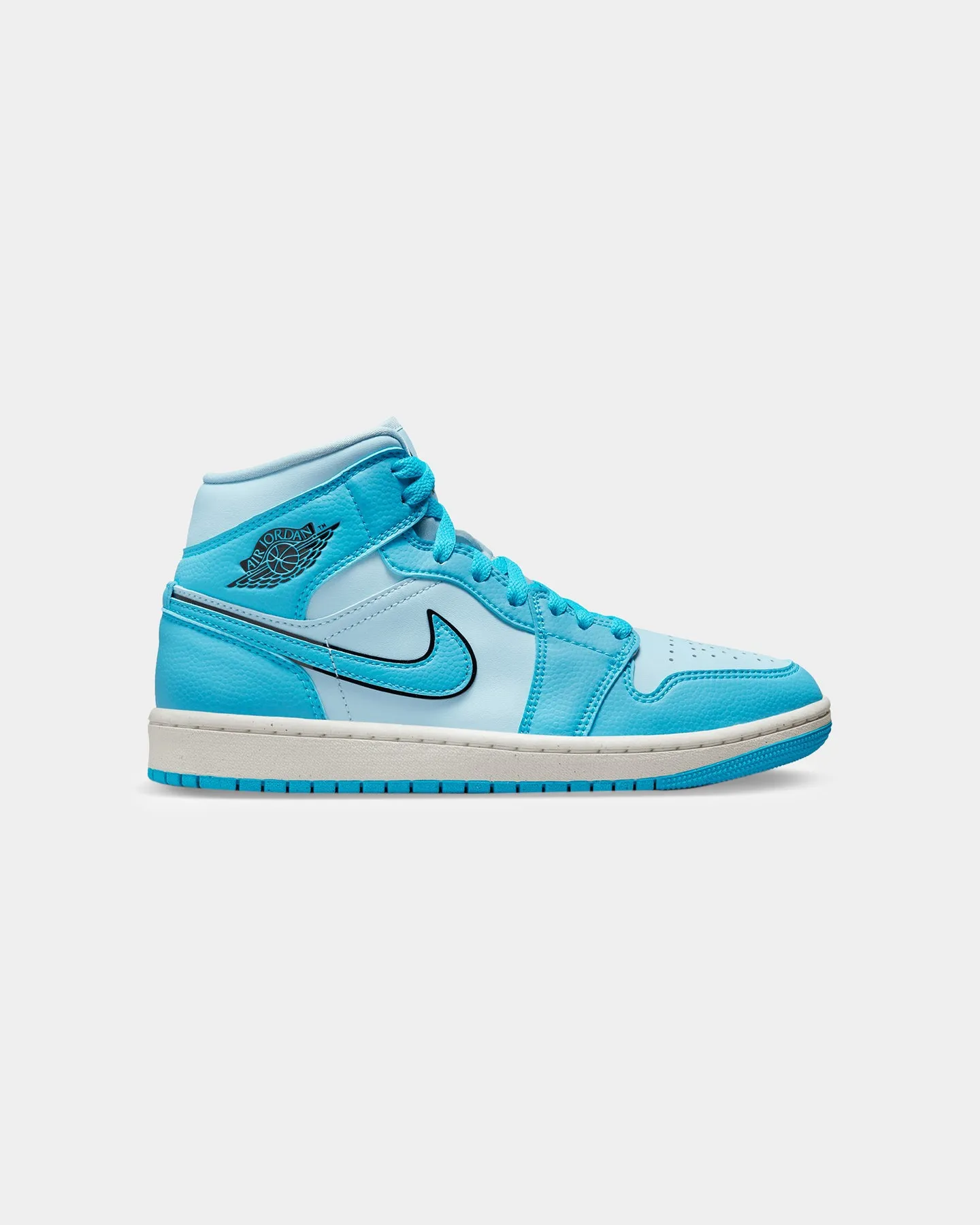 Jordan Women's Air Jordan 1 Mid SE Ice Blue/Dk Powder