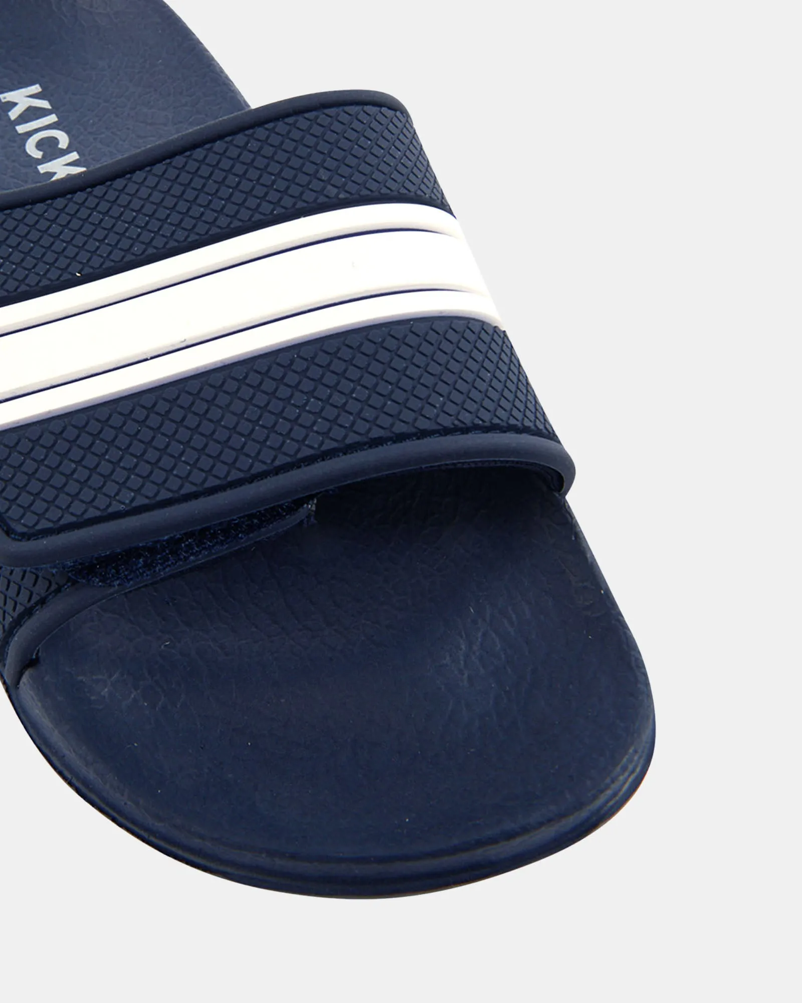 Kannon Beach Slide Navy/White