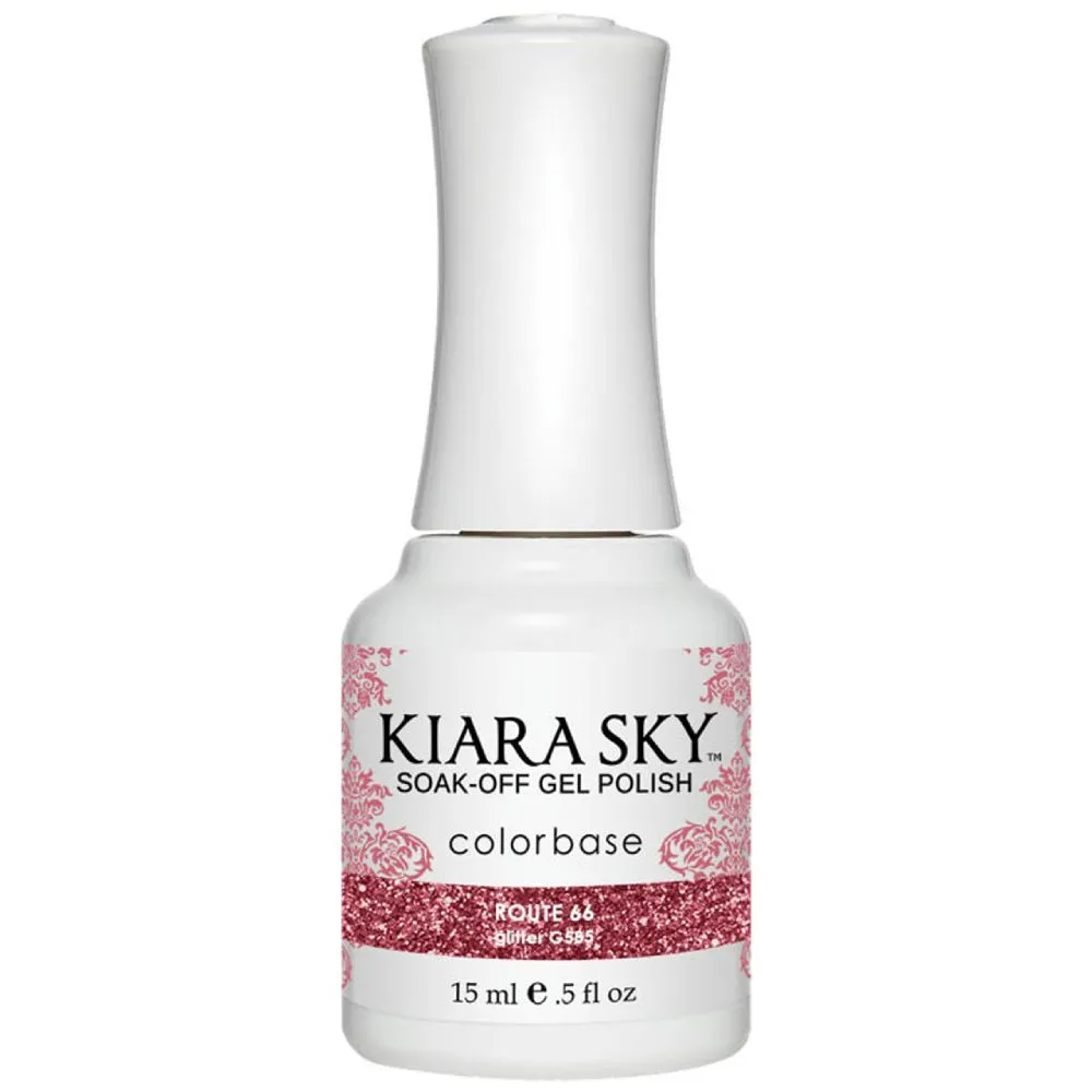 Kiara Sky - Gel Polish - Route 66 0.5 oz - #G585