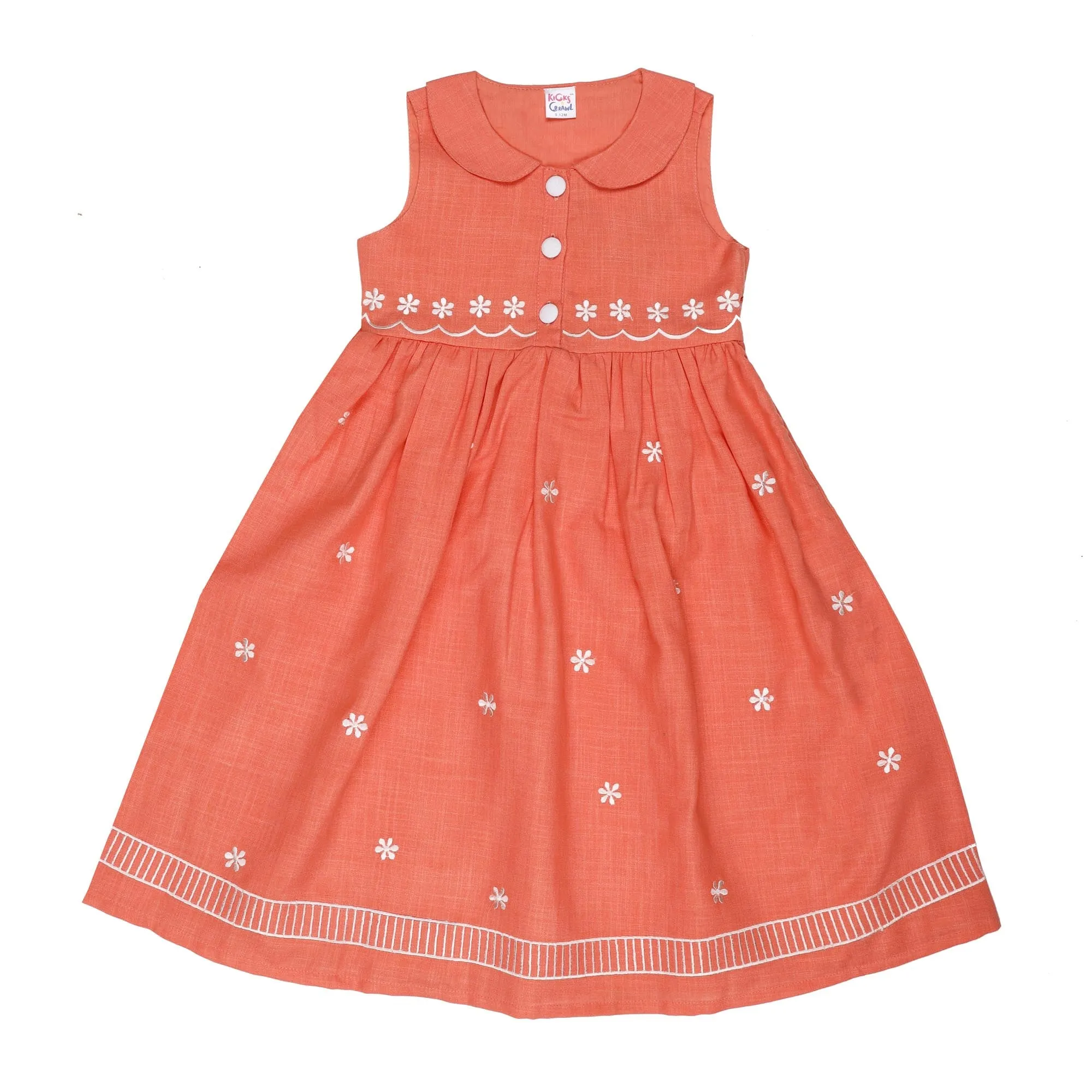 Kicks & Crawl Glowing Girls Indo-Western Gown