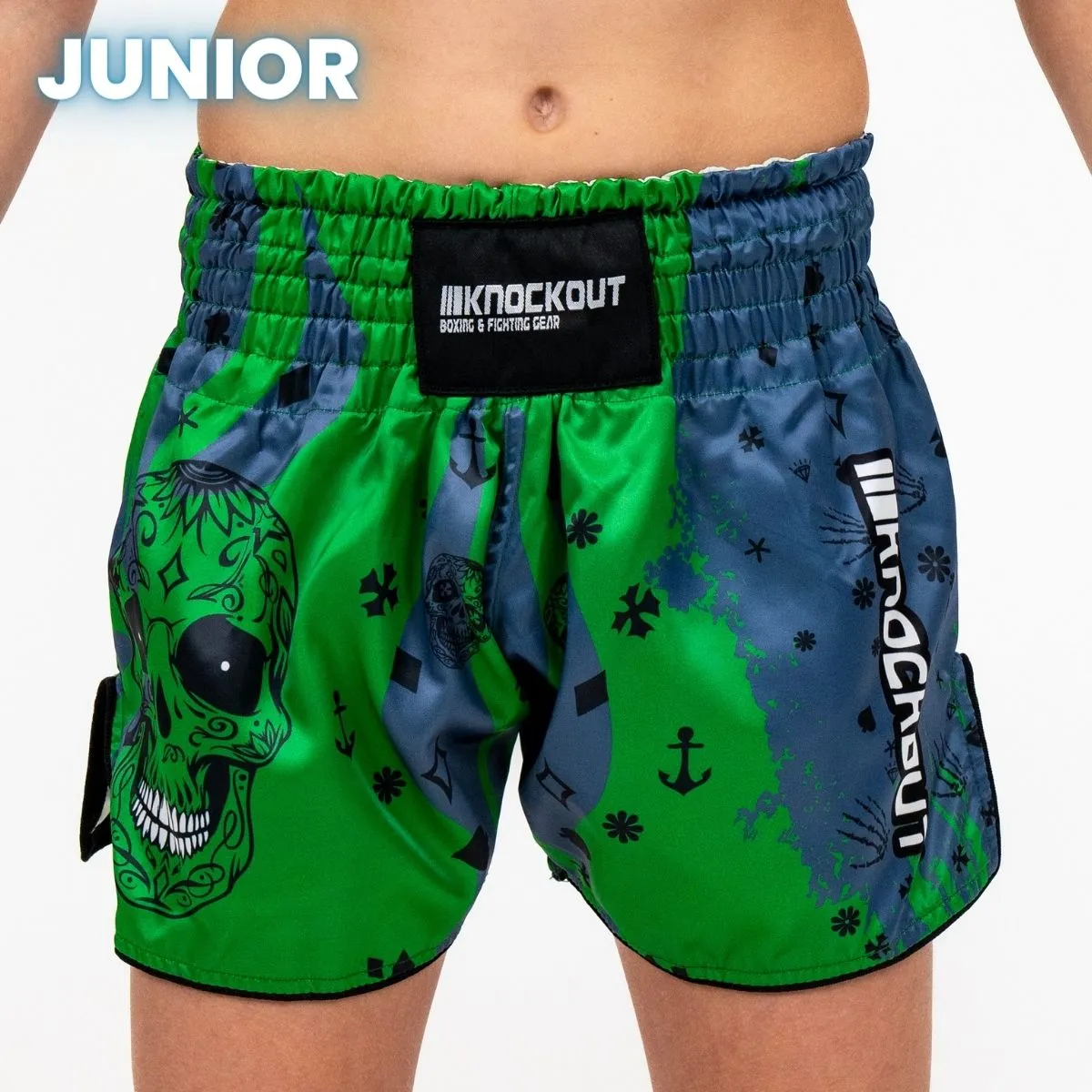 Knockout Skull Kickbox Shorts Kids