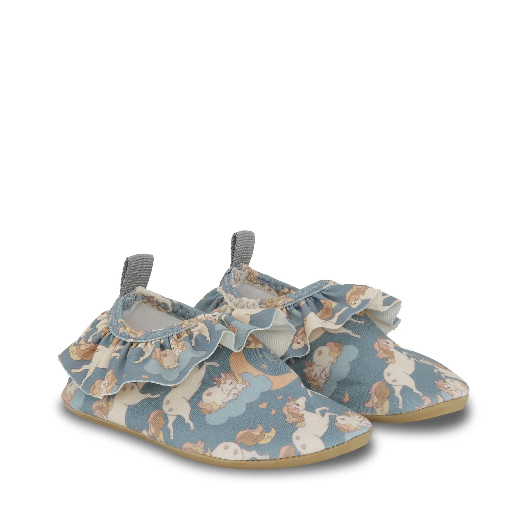 Konges Sløjd Manuca Frill Swim Shoes Unicorn Blue