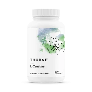 L Carnitine - Thorne -Amino Acid that Promotes Athletic Performance, Cardiac Function and Normal Blood Lipid Levels