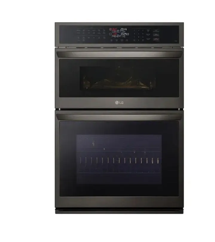 LG - 30" Smart Built-In Electric Convection Combination Wall Oven with Microwave and Air Fry - Black Stainless Steel
Model:WCEP6423S / WCEP6427F