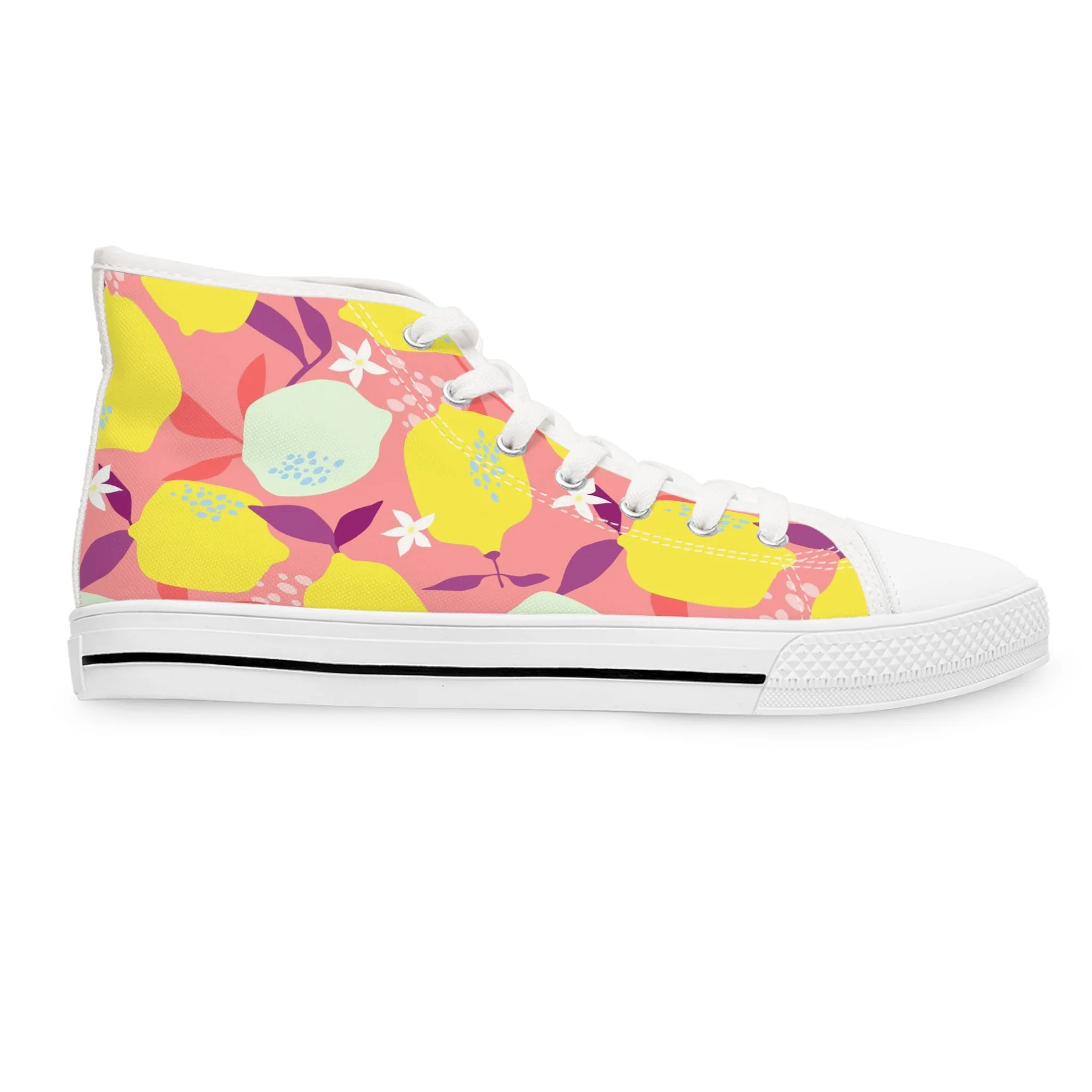 Lime Women's High Top Sneakers