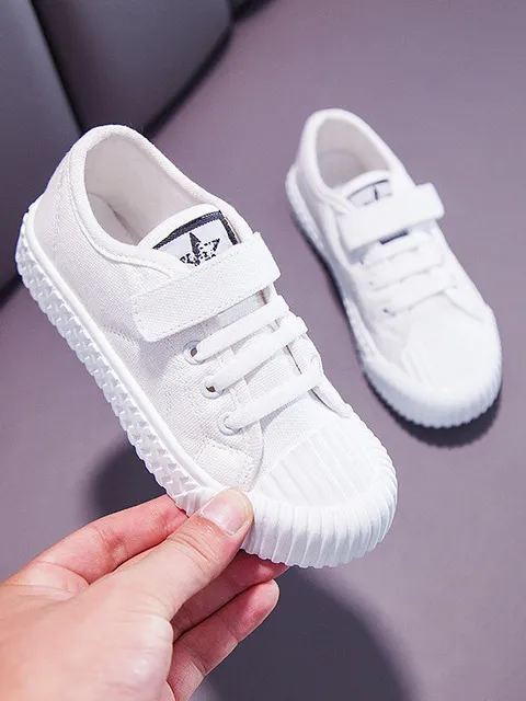 Lovely Low Top Velcro Sneakers by Liv and Mia