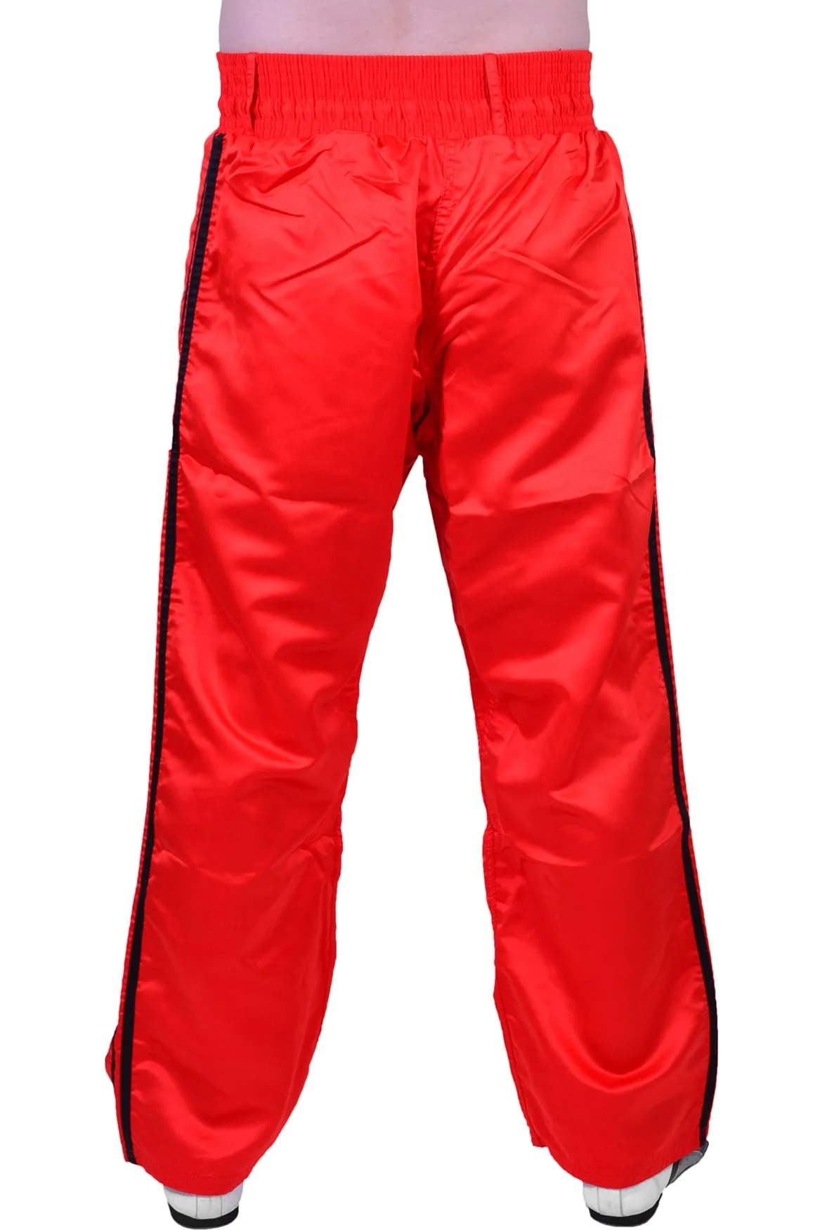 MAR-089D | Full Contact Red Black Kickboxing & Freestyle Trousers