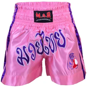 MAR-091G | Pink Kickboxing & Thai Boxing Shorts