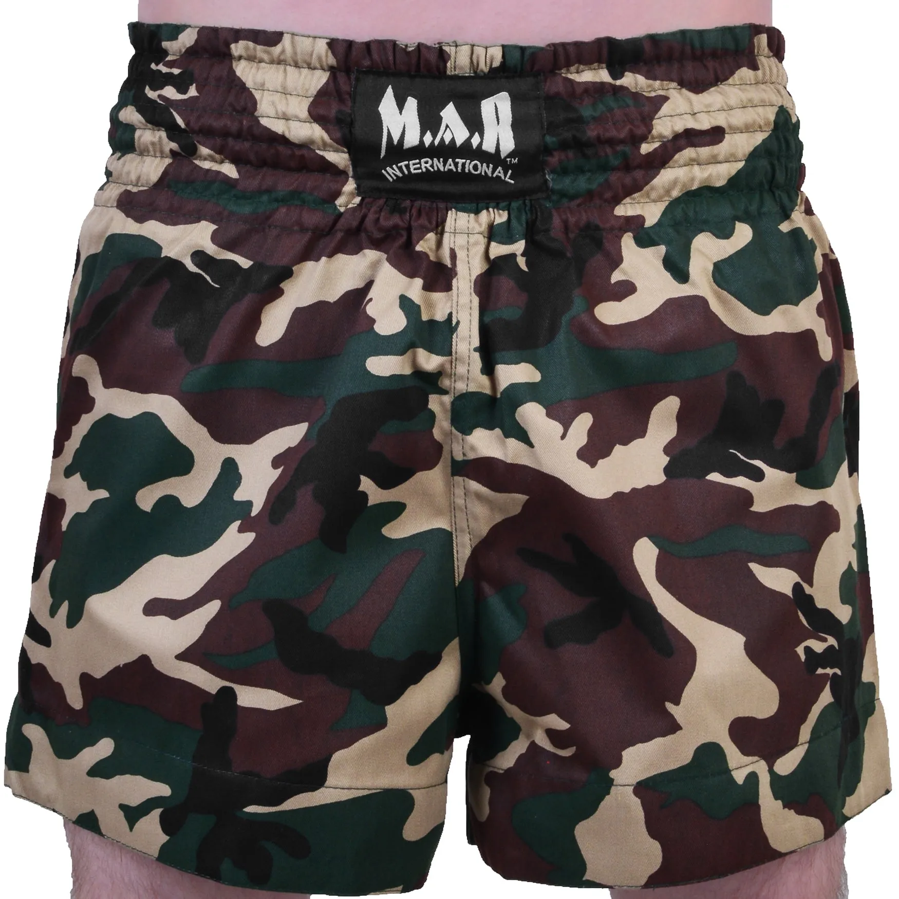 MAR-091I | Camo Kickboxing & Thai Boxing Shorts