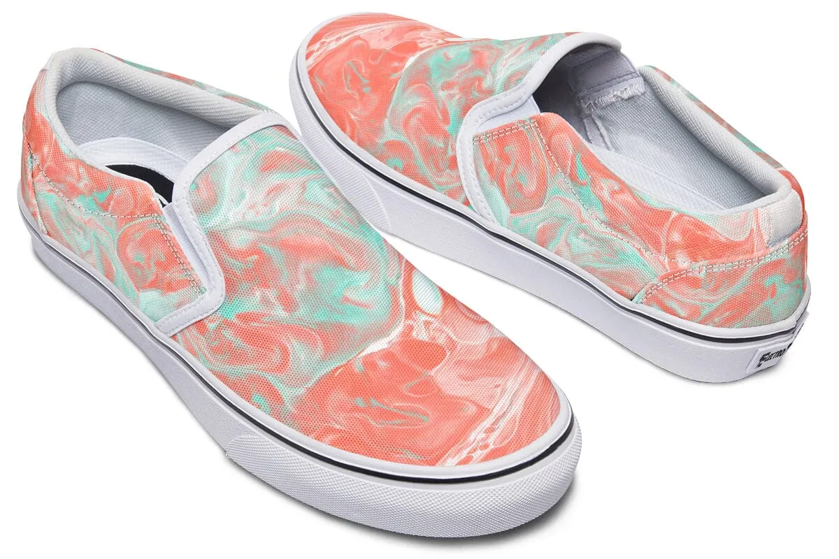 Marble Slip on Shoes