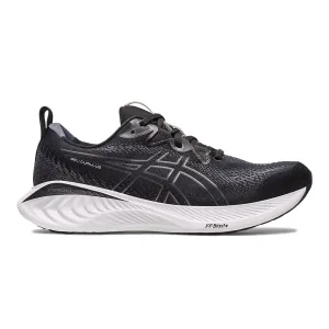 Men's Asics Gel-Cumulus 25, Black/Carrier Grey, 12 2E Wide