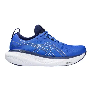 Men's Asics Gel-Nimbus 25, Illusion Blue/Pure Silver, 10.5 2E Wide