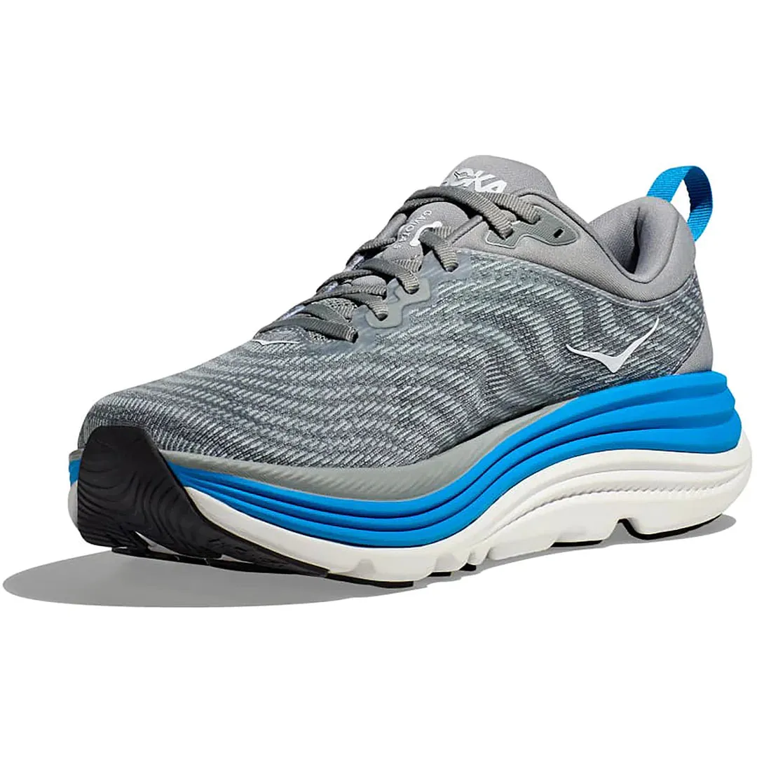 Men's Hoka Gaviota 5 (Limestone/Diva Blue)