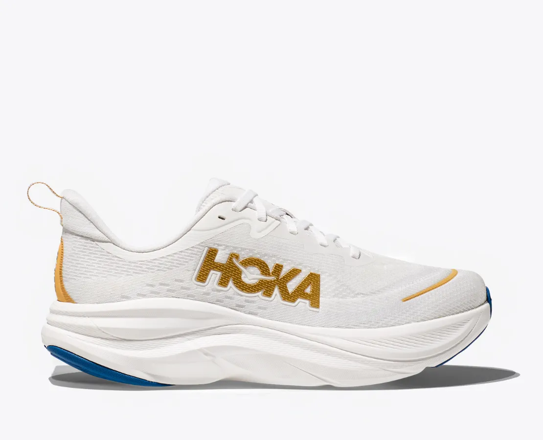 Men's HOKA Skyflow Running Shoe in Frost / Gold