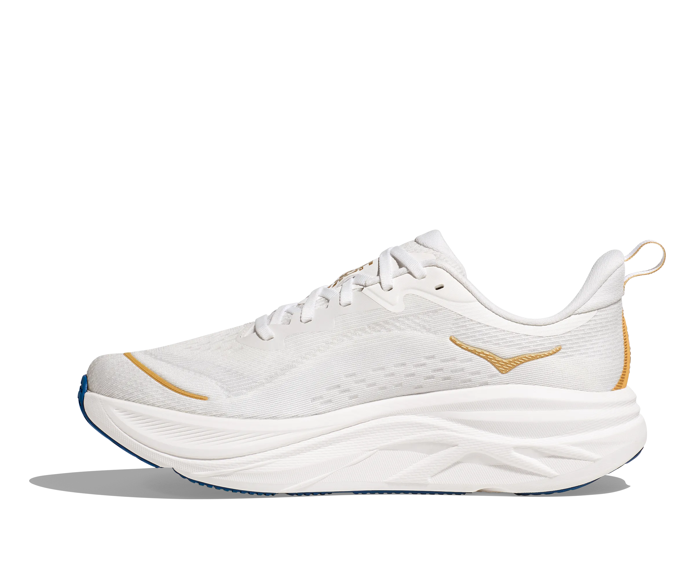 Men's HOKA Skyflow Running Shoe in Frost / Gold