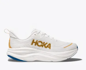 Men's HOKA Skyflow Running Shoe in Frost / Gold