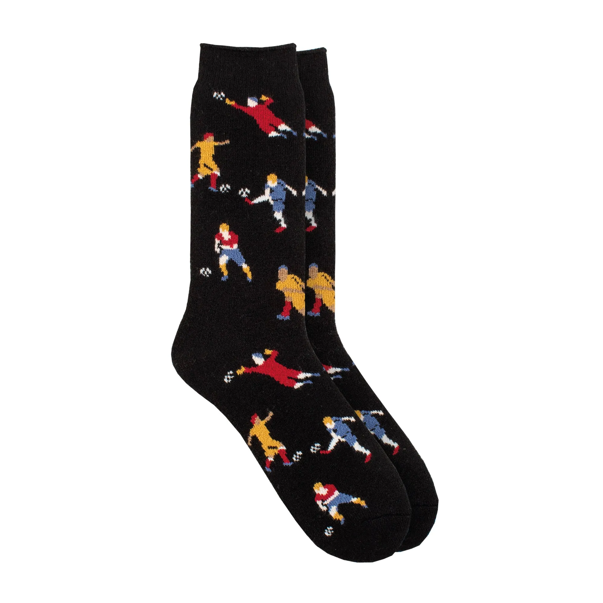 Mens Lite Warm Wishes Hobby Socks - Football Fanatic