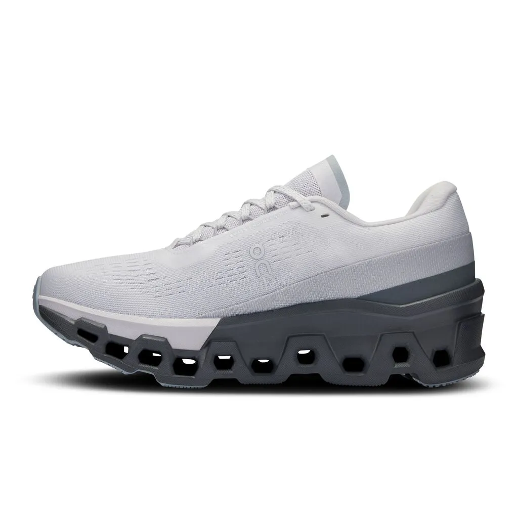 Men's On Cloudmonster 2 Running Shoe in Frost | Rock