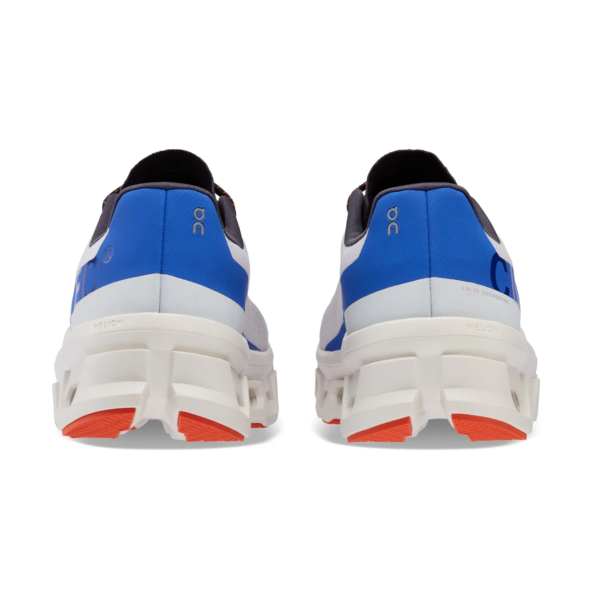 Men's On Cloudmonster Running Shoe in Frost | Cobalt