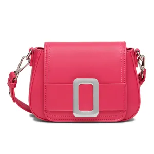 Miraggio Khloe Solid Sling/Crossbody Bag for Women (Pink)