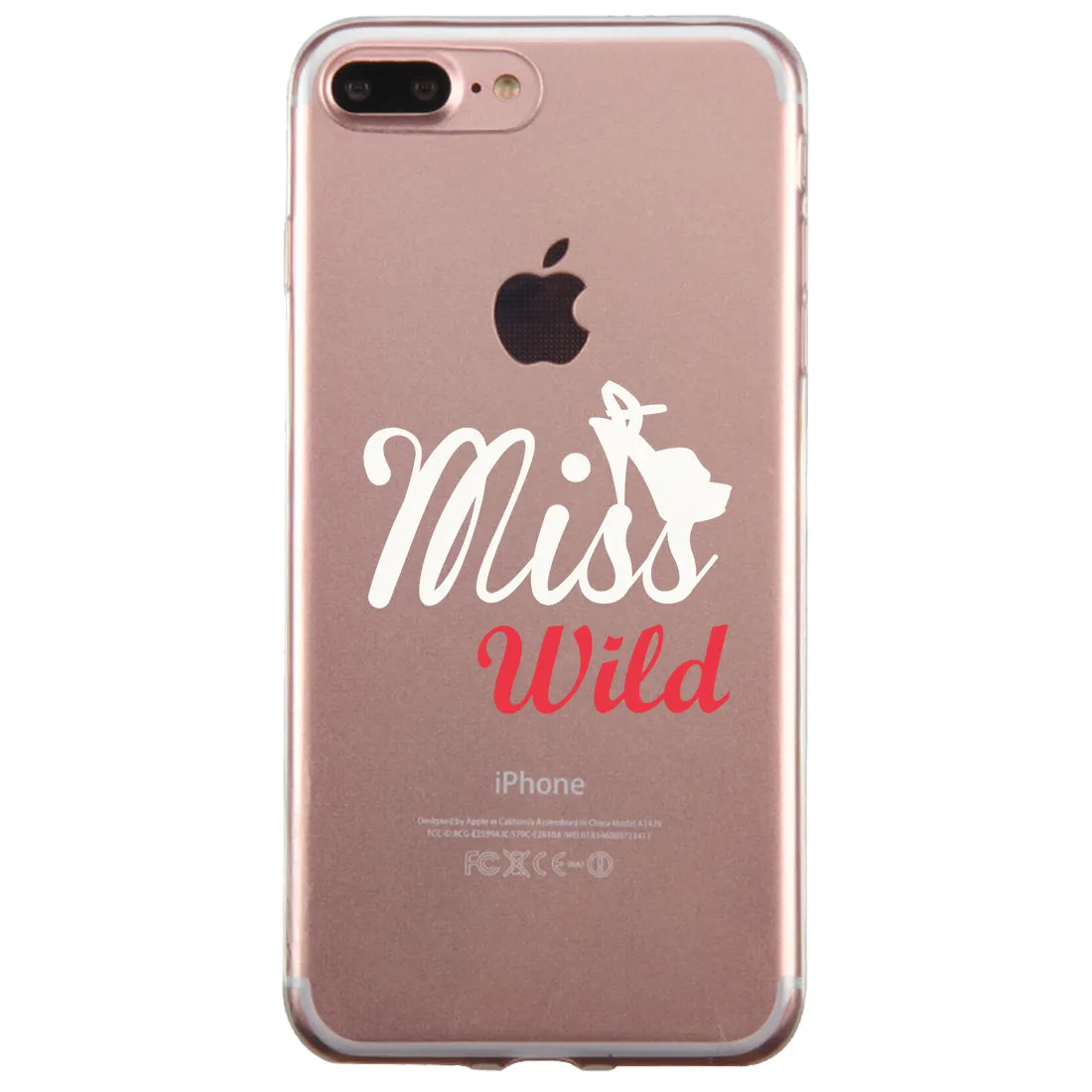 Miss Sweet Wild Shoes BFF Matching Phone Covers Chic Extra Gift