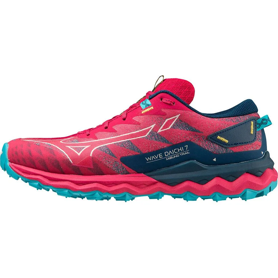 Mizuno Wave Daichi 7 Womens Trail Running Shoes - Red