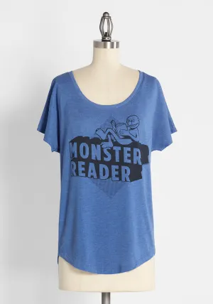 Monster Reader Graphic Tee