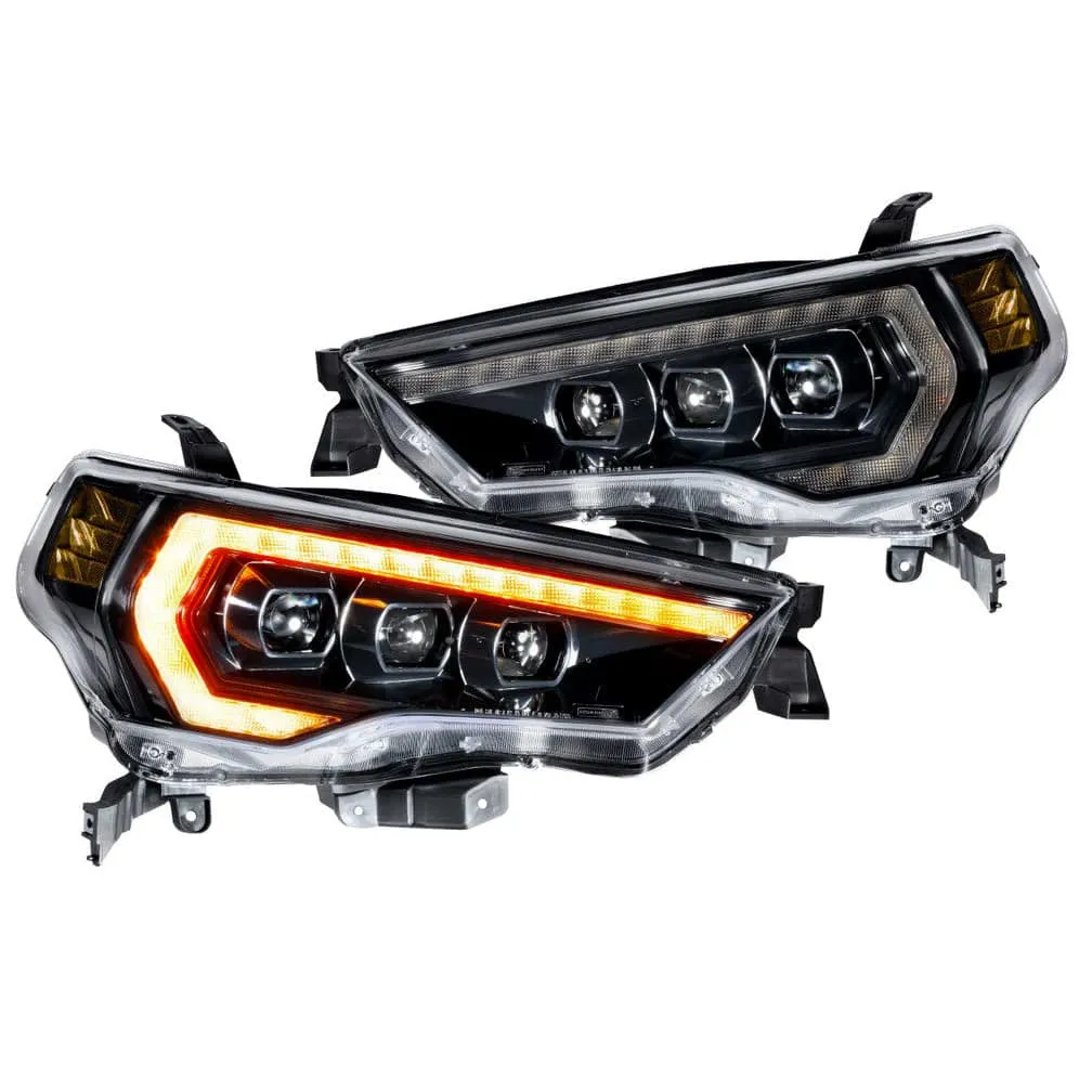 Morimoto XB LED Headlights-Amber DRL | 2014-2021 Toyota 4Runner (LF531.2-A-ASM)