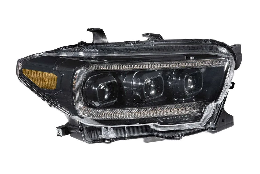 Morimoto XB LED Headlights - Amber DRL | 2016-2022 Toyota Tacoma (LF530.2-A-ASM)