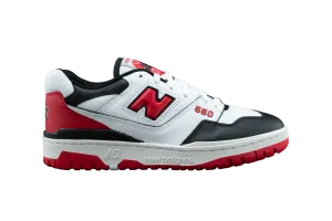 New Balance 550 White Red Black