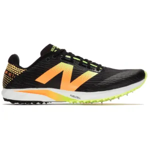 New Balance FuelCell XC7 v5 Running Spikes Black / Bleached Lime Glo / Hot Mango