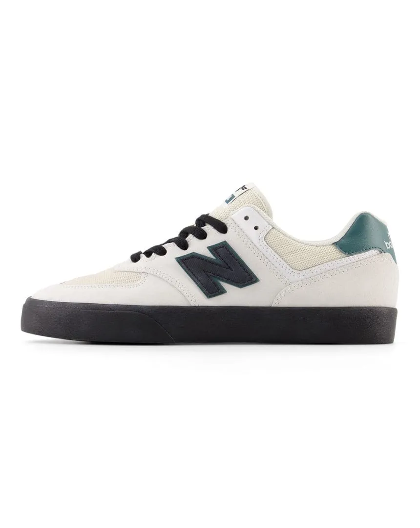 New Balance Numeric 574 Vulc - Sea Salt / Black