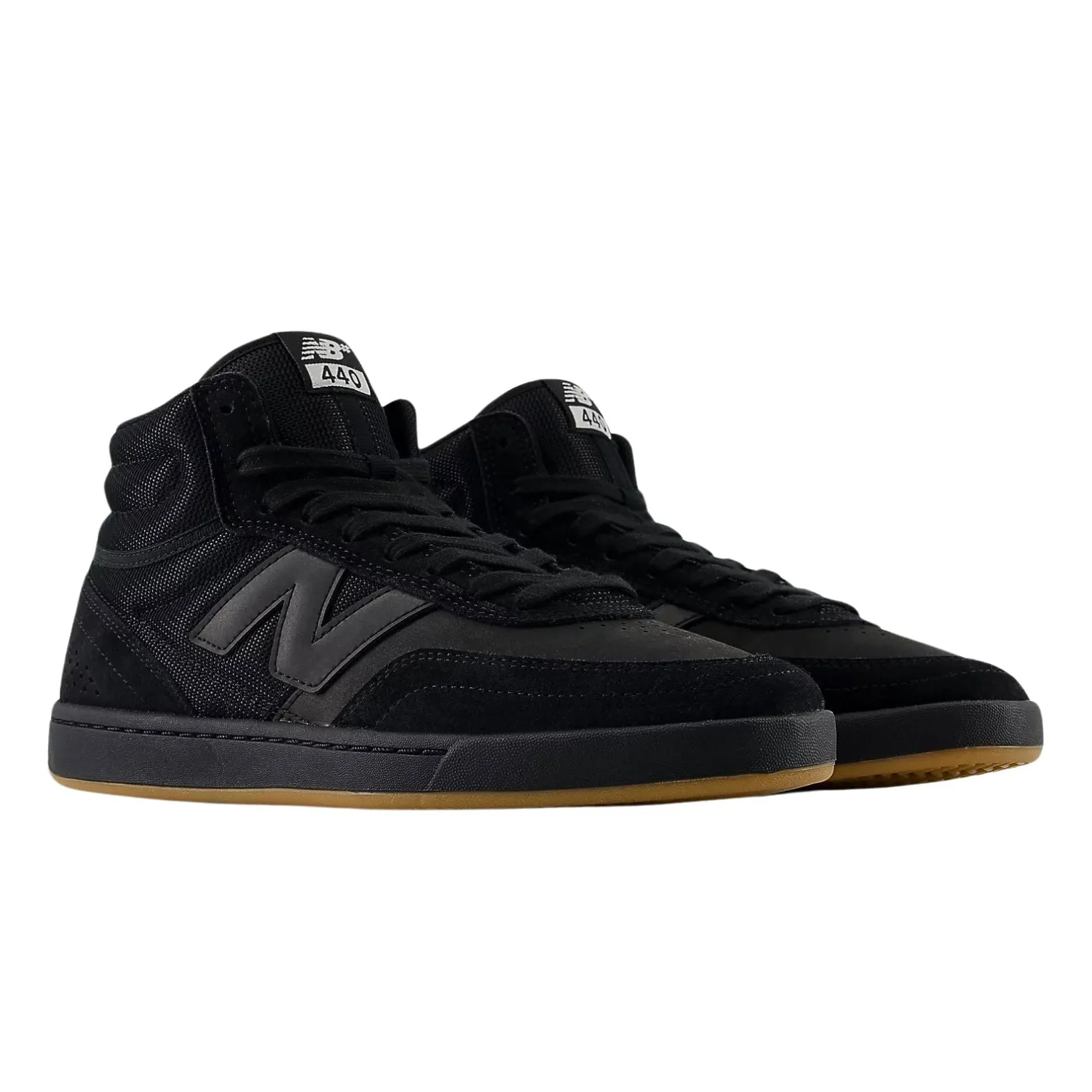 New Balance Numeric NM440 High Skate Shoes - Black/Gum