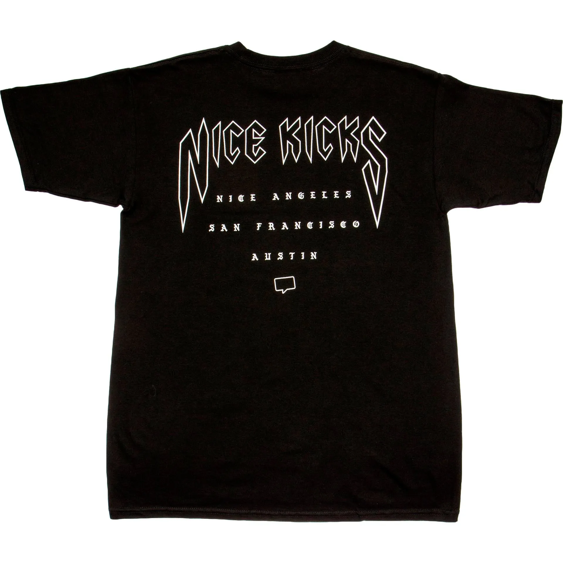 Nice Kicks Rock Tee Men's - Black/White