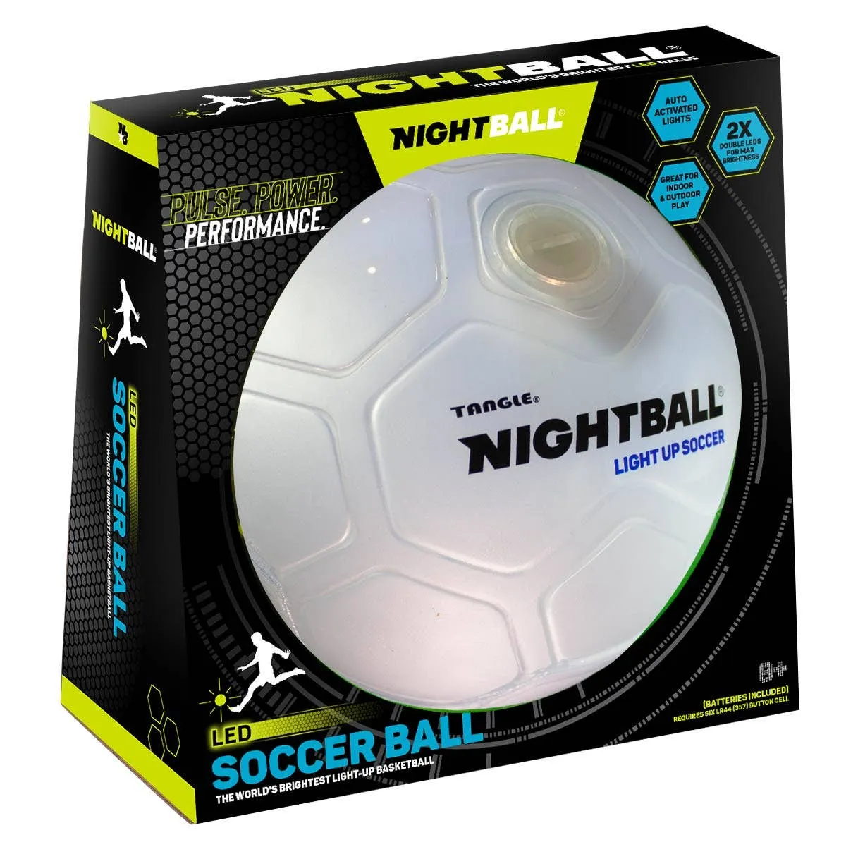 NightBall® Soccer Ball: Blue