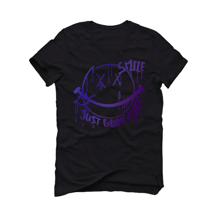 Nike Air Foamposite One “Eggplant” | illcurrency Black T-Shirt (Smile)