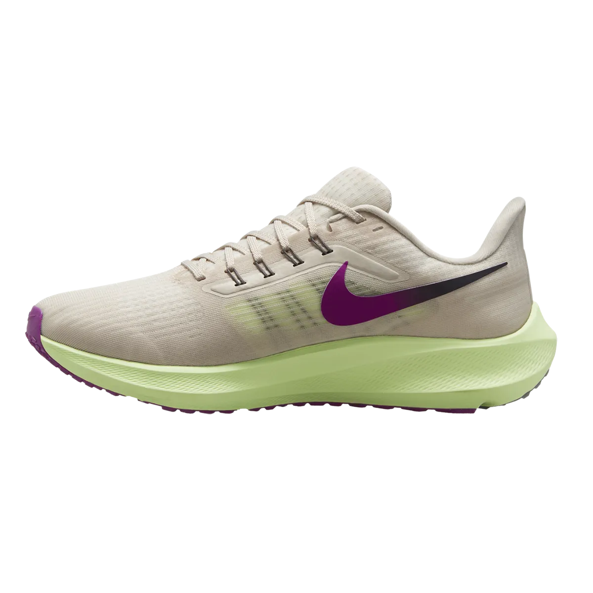 Nike Air Zoom Pegasus 39 - Light Orewood Brown - Red Plum - Sail - Barely Volt