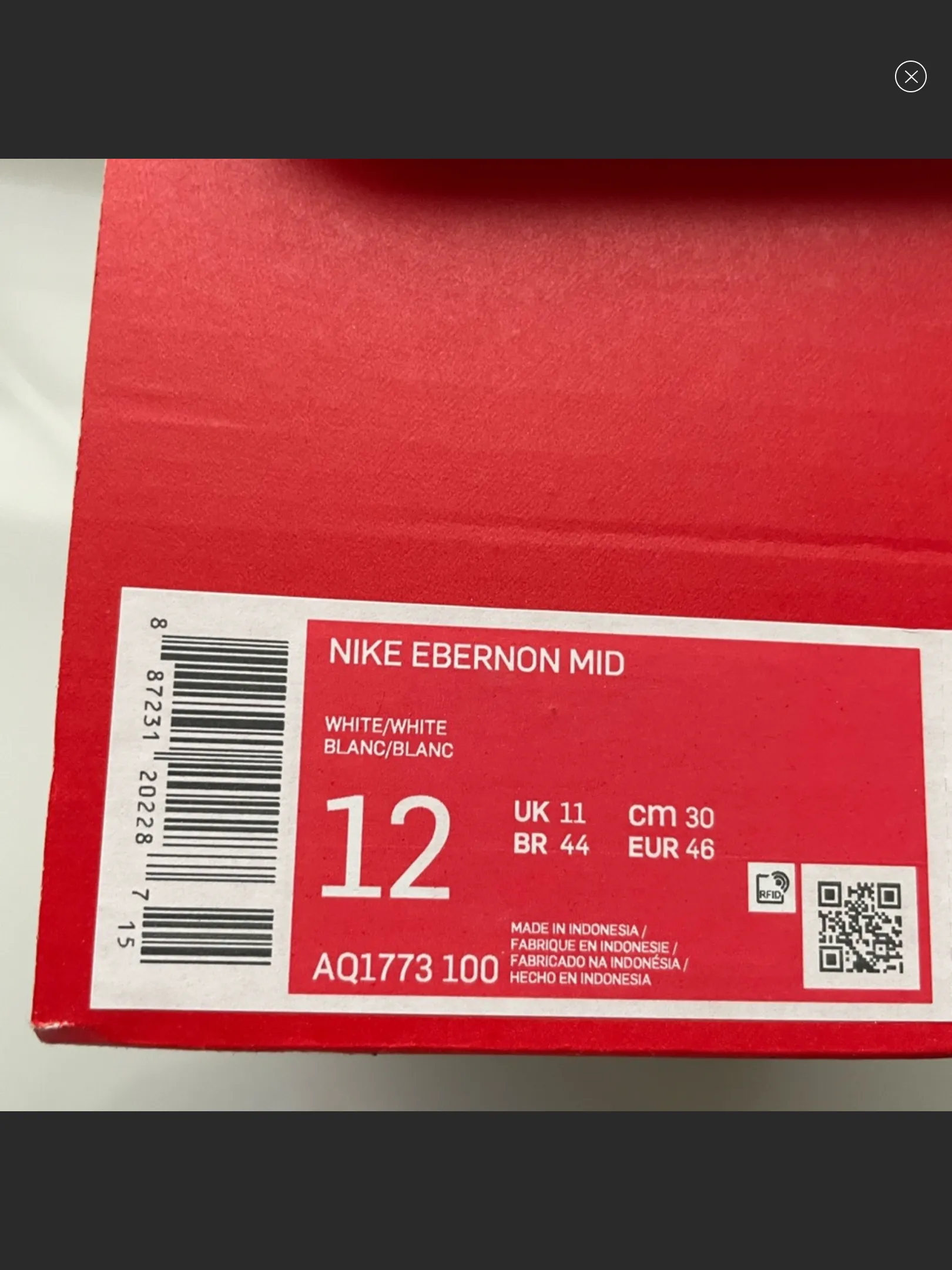 Nike Ebernon Mid  Sneakers/Shoes