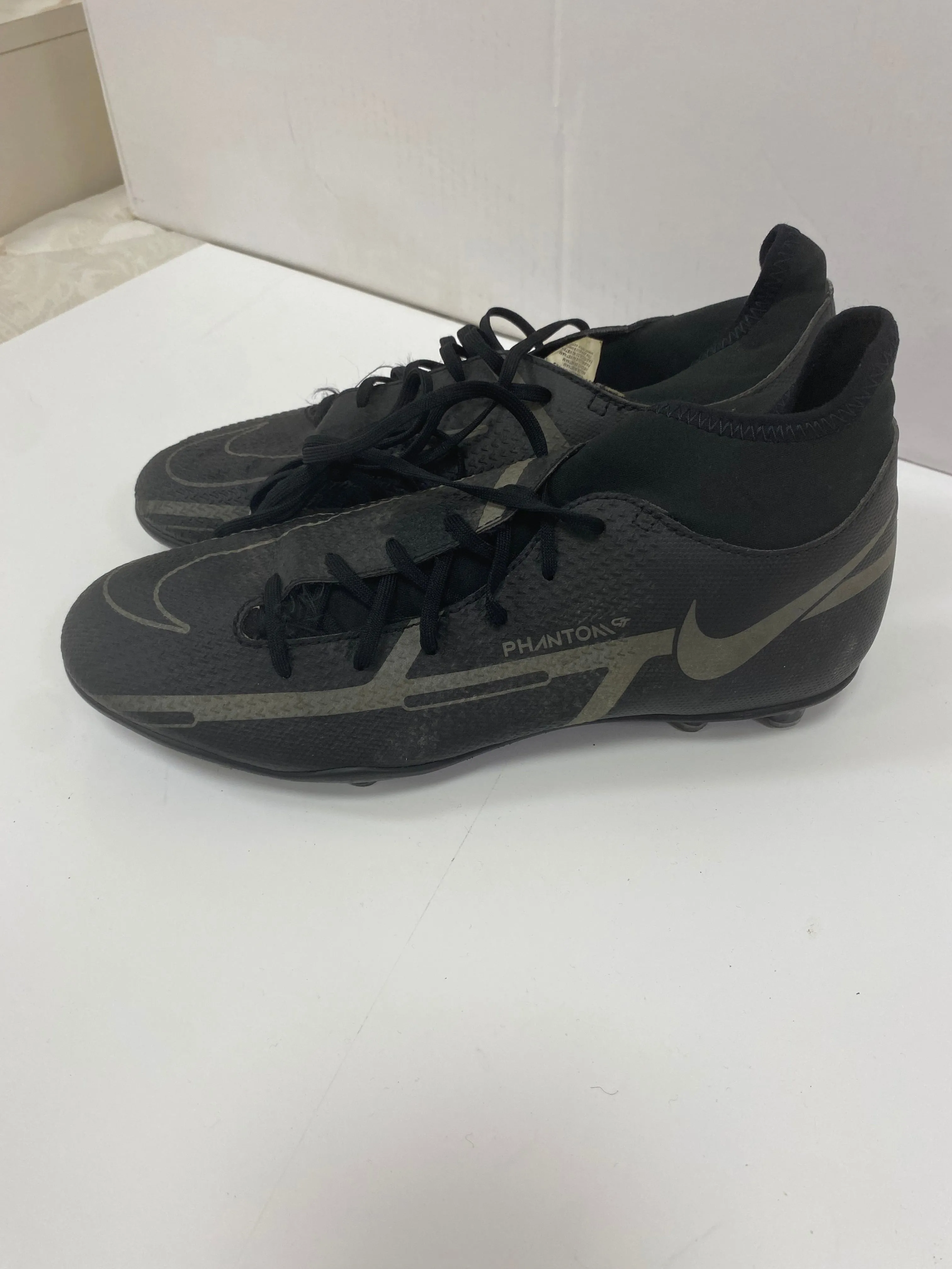 Nike GT2 Club DF Phantom Football Boots Black Grey Size 6