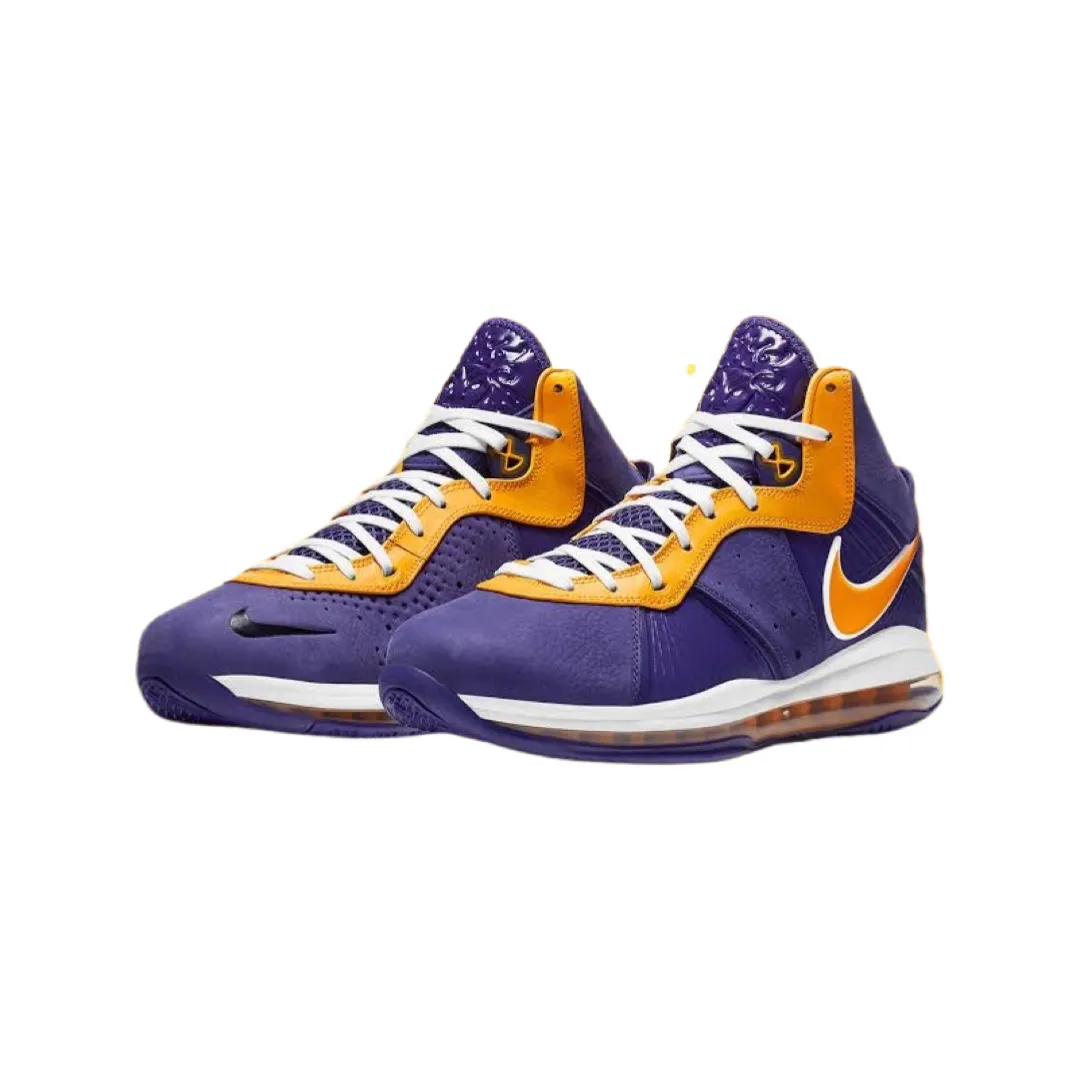 Nike Lebron VIII QS Lakers Court Purple University Gold